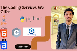 code python c java projects for you