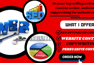be your website content writer, SEO website content, website copywriting