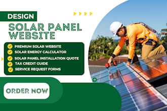 design solar panel inverter rentals solar leads solar crm wordpress website