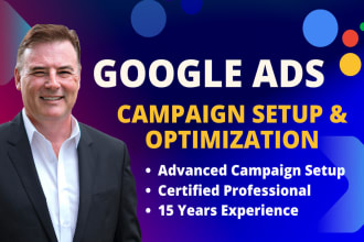 set up, manage and optimize google ads for local business