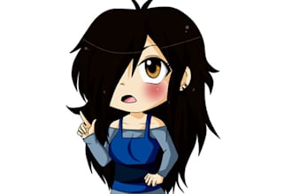 draw a chibi anime character