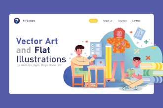 design flat, vector, map, and website illustrations