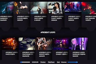 build a custom audio player for your website