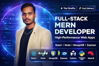 create custom website for business or fullstack web developer
