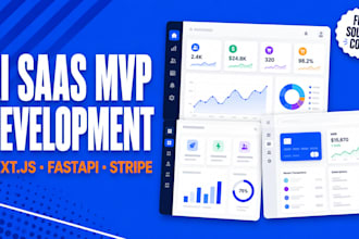 build your ai saas mvp with next js and fastapi