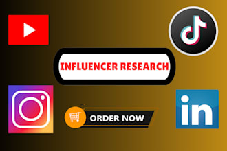 do instagram influencer list building for influencer marketing
