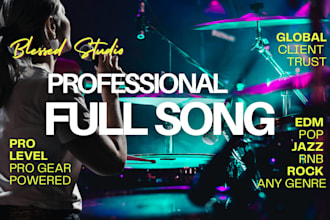be your high end music producer for any genre