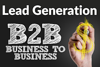 do lead generation, find valid b2b linkedin leads and business emails list