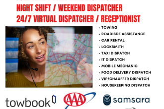 support 24x7 towing dispatcher service
