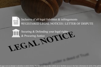 draft professional legal notices and dispute letters