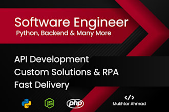 advanced web, desktop app, software development, ai automation expert