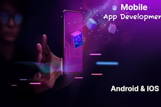 do flutter mobile app development with admin dashboard