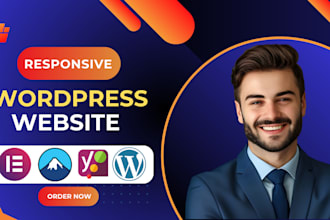 build, design, revamp website wordpress business webiste or ecommerce website