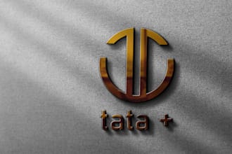give premium wordmark pictorial abstract emblem logo
