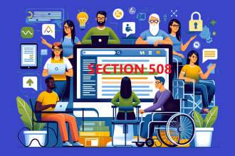 make  wcag section 508 accessibility audit for website