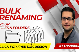 do bulk renaming of your files and folders