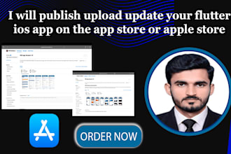publish upload update your flutter ios app on the app store or apple store