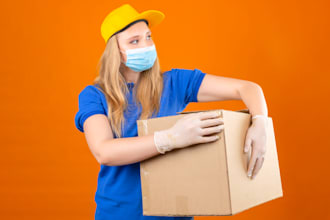 write a medical courier service business plan for startups
