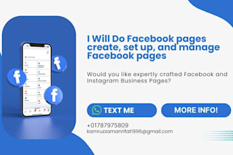do facebook pages create, set up, and manage