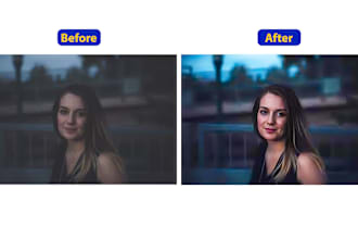upscale, enhance and restore your low quality blurry photos and images