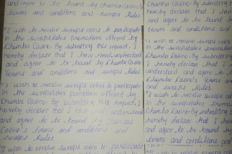 write envelopes cards and sweepstake with my handwriting