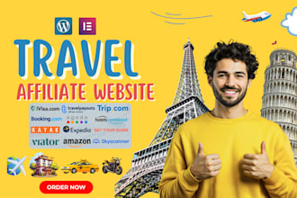 make automated travel affiliate marketing website with autoblog