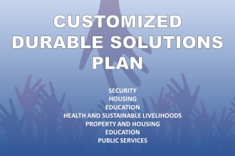 ghost write a durable solutions plan