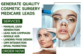 generate cosmetic surgery leads plastic surgery leads doctor lead medicare lead