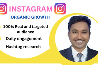 be your instagram marketing manager for organic growth