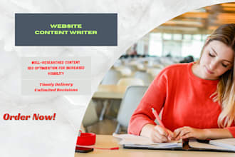 writing website and blogsite content