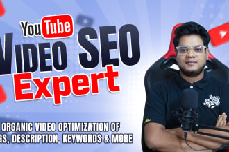 optimize the SEO for your youtube channel and videos