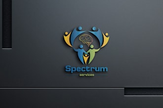 create modern nonprofit, healthcare, charity, welfare, foundation logo