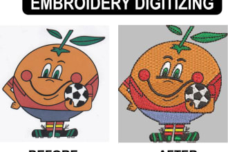 do logo embroidery digitizing, 3d puff, flat, convert to dst, jef, hus, in 1hr