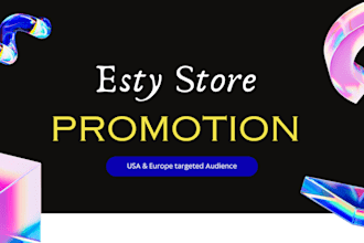 do etsy store promotion for maximum exposure