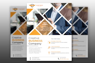 design simple and professional flyer design in just 20 hours