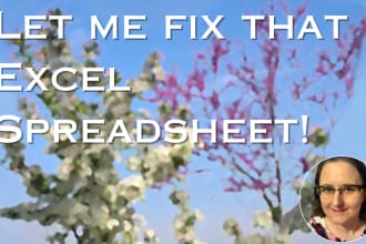 fix your excel or google spreadsheets