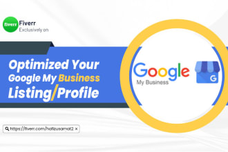 do google my business optimization, rank your gmb listing