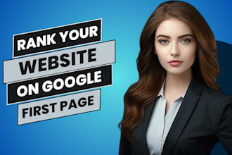 rank your website on google first page to increase traffic