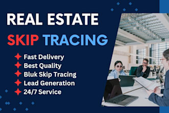 do professional skip tracing services accurate data extraction lead generation