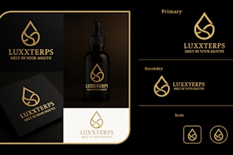 design a unique and modern abstract logo for your brand