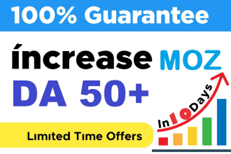 increase domain authority moz da 30 to 60 increase da pa permanent