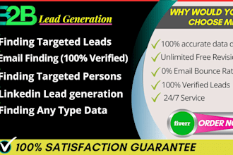 do targeted b2b lead generation and local business leads
