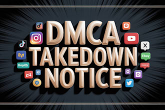 expert remove, delete and takedown instagram,tiktok,reddit,facebook under dmca