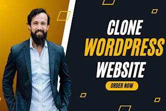 design, redesign, or clone wordpress website, and landing page by elementor pro