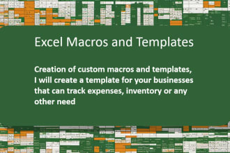 excel macros and templates