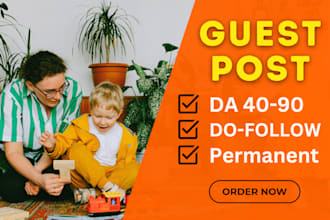 publish guest posts on kids, baby, parenting, and mommy blog