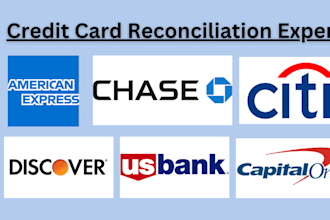 reconcile your bank statement and credit card statement