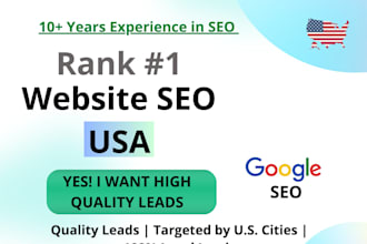 perform monthly website SEO to rank top of the position