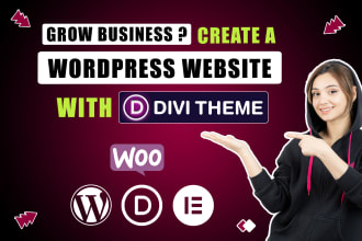 build your wordpress divi website for your business