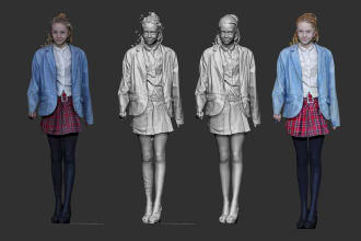 scan cleaning up into perfect 3d models